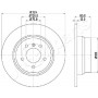 DP-0137 JAPANPARTS Гальмівний диск