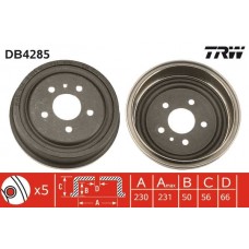 DB4285 TRW Гальмівний барабан