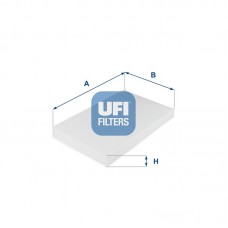 53.038.00 UFI Фільтр повітря у внутрішньому просторі