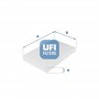 53.038.00 UFI Фільтр повітря у внутрішньому просторі