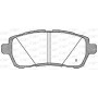 BPA1281.02 OPEN PARTS Комплект гальмівних колодок дисковий гальм