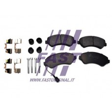 FT29152HD FAST Колодки гальмівні дисковые передние комплект CITROEN Jumper 06-, PEUGEOT BOXER 06-14