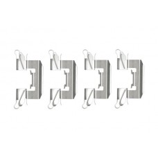 1 987 474 479 BOSCH Комплектуючі колодки дискового гальма