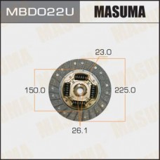 MBD022U MASUMA Диск зчеплення