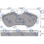 FO 693681 FOMAR Friction Комплект гальмівних колодок дисковий гальм