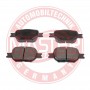 13046058172N-SET-MS MASTER-SPORT GERMANY Комплект гальмівних колодок дисковий гальм
