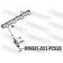 RINGFL-021-PCS10 FEBEST Ущільнювальне кільце, Клапанна форсунка