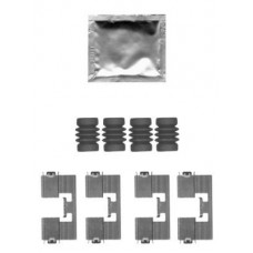 8DZ 355 205-171 HELLA Комплектуючі колодки дискового гальма