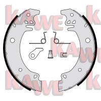 02751 KAWE Комплект гальмівних колодок