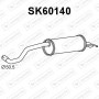SK60140 VENEPORTE Глушник вихлопних газів кінцевий