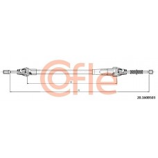 20.160B503 COFLE Тросик, cтояночный тормоз