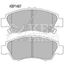 KBP1467 KEY PARTS КомплеК т гальмівних колодок, дискове гальмо