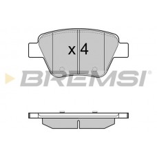 BP3429 BREMSI КомплеК т гальмівних колодок, дискове гальмо