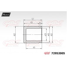 72952005 MAXTECH Поршень корпус скоби гальма