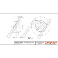 DP1010.11.0010 Dr!ve+ Гальмівний диск