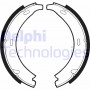 LS1371 DELPHI Комплект гальмівних колодок, стояночная тормозная система