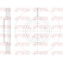 61782 10 KAWE Гальмівний диск