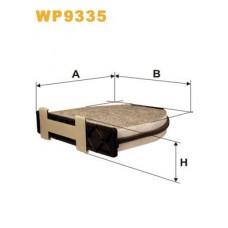 WP9335 WIX FILTERS Фільтр повітря у внутрішньому просторі