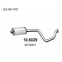10.6029 ASSO Середній глушник вихлопних газів