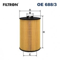OE 688/3 FILTRON Масляний фільтр