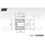 72936005 MAXTECH Поршень корпус скоби гальма