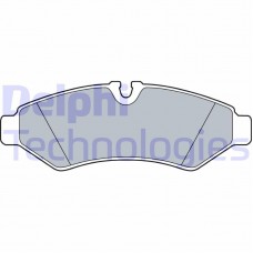 LP3549 DELPHI Комплект гальмівних колодок дисковий гальм
