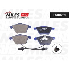 E500281 MILES Комплект гальмівних колодок дисковий гальм