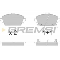 BP2870 BREMSI КомплеК т гальмівних колодок, дискове гальмо