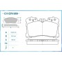 C11CR1059 CWORKS Комплект гальмівних колодок дисковий гальм