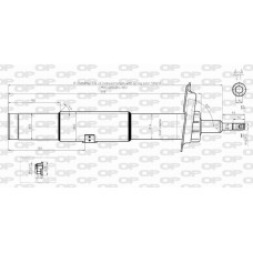 SAB8343.31 OPEN PARTS Амортизатор