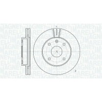 361302040278 MAGNETI MARELLI Гальмівний диск