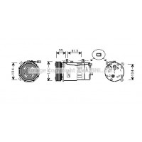 AIK003 AVA QUALITY COOLING Компресор кондиціонера