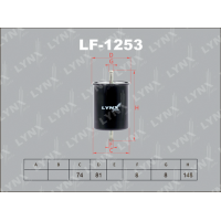 LF-1253 LYNXauto Паливний фільтр