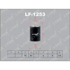 LF-1253 LYNXauto Паливний фільтр