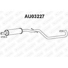 AU03227 VENEPORTE Предглушник вихлопних газів