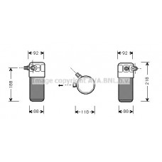 AID153 AVA QUALITY COOLING Осушувач кондиціонера