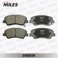 E400036 MILES Комплект гальмівних колодок дисковий гальм
