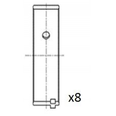 BB2011-STD FAI AutoParts Шатунний підшипник