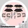 25980.165.2 ZIMMERMANN Комплект гальмівних колодок дисковий гальм