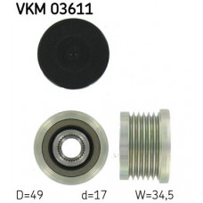 VKM03611 SKF HELLA RENAULT Муфта вільного ходу генератора Laguna II 1.9dci 01-