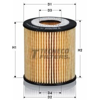 OL0234E TECNECO FILTERS Масляний фільтр