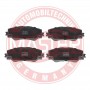 13046057672N-SET-MS MASTER-SPORT GERMANY Комплект гальмівних колодок дисковий гальм