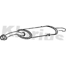240688 KLARIUS Глушник вихлопних газів кінцевий
