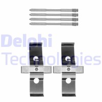 LX0548 DELPHI Комплектуючі колодки дискового гальма