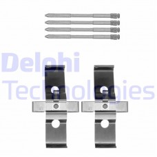 LX0548 DELPHI Комплектуючі колодки дискового гальма