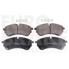55022247154 EUROBRAKE Комплект гальмівних колодок дисковий гальм