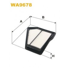 WA9678 WIX FILTERS Повітряний фільтр