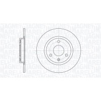 361302040173 MAGNETI MARELLI Гальмівний диск