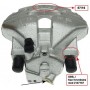 8AC 355 391-531 HELLA PAGID Гальмівний супорт