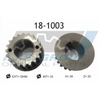 18-1003 IJS GROUP Шестерня колінчастий вал